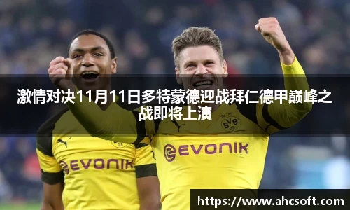 激情对决11月11日多特蒙德迎战拜仁德甲巅峰之战即将上演
